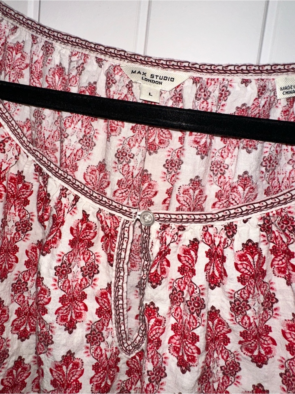 Max Studio Boho blouse - Picture 3 of 3